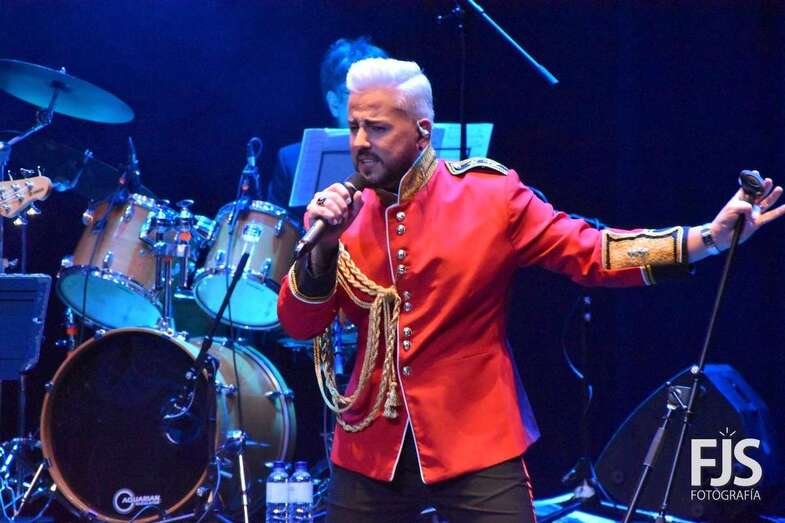 Momento del concierto de anoche en Telde/Francisco Javier Santana.